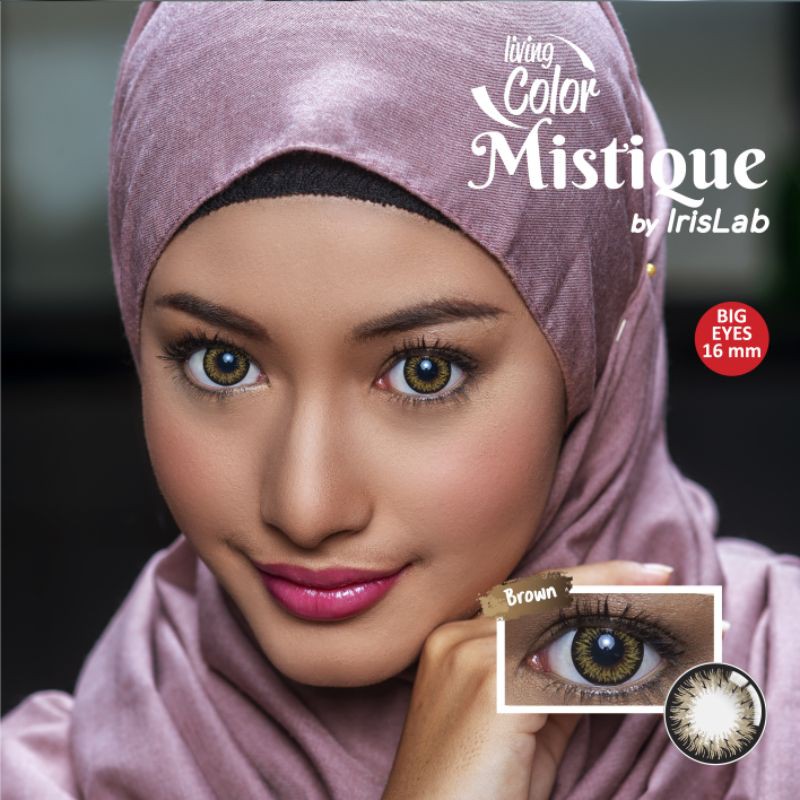 SOFTLENS LC MISTIQUE NORMAL/LIVING COLOR MISTIQUE BIG EYES 16MM