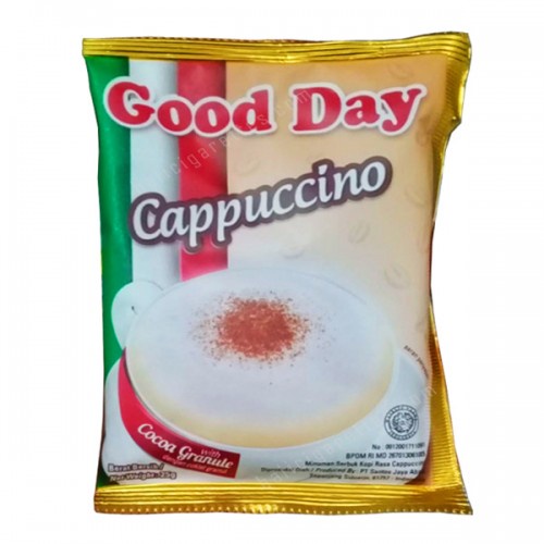 

KOPI INSTAN CAPUCINO GOOD DAY CAPPUCCINO ISI 5'S