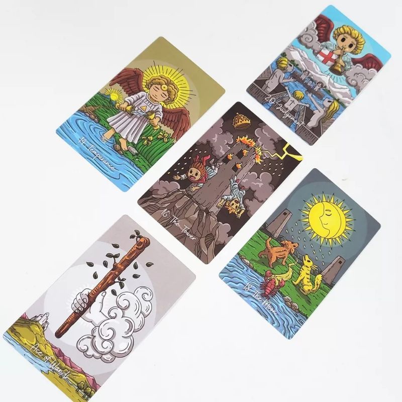 Smithtiny Tarot 12x7cm include guide paper