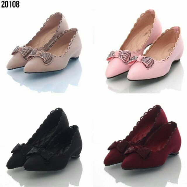Flat Shoes Prada Ribbon | Shopee Indonesia