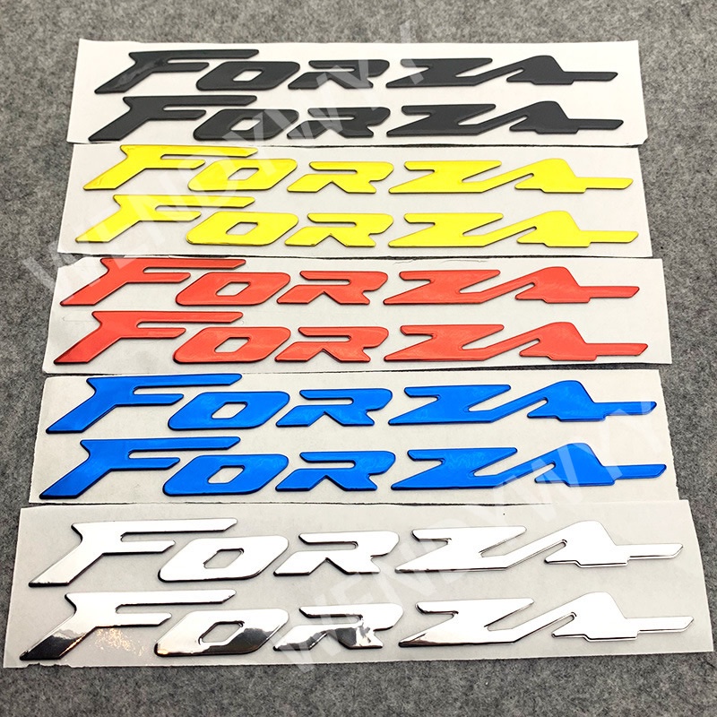 Stiker LOGO 3D Bahan Plastik Lembut Untuk HONDA Forza 150 250 300 350 750