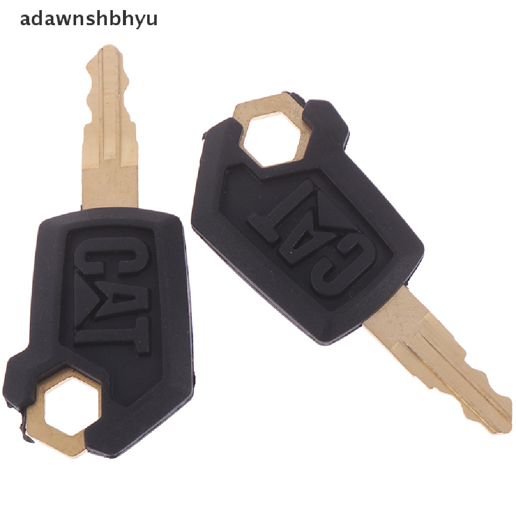 Adawnshbhyu 2pcs 5P8500 Alat Berat Ignition Loader Dozer Key Untuk Caterpillar