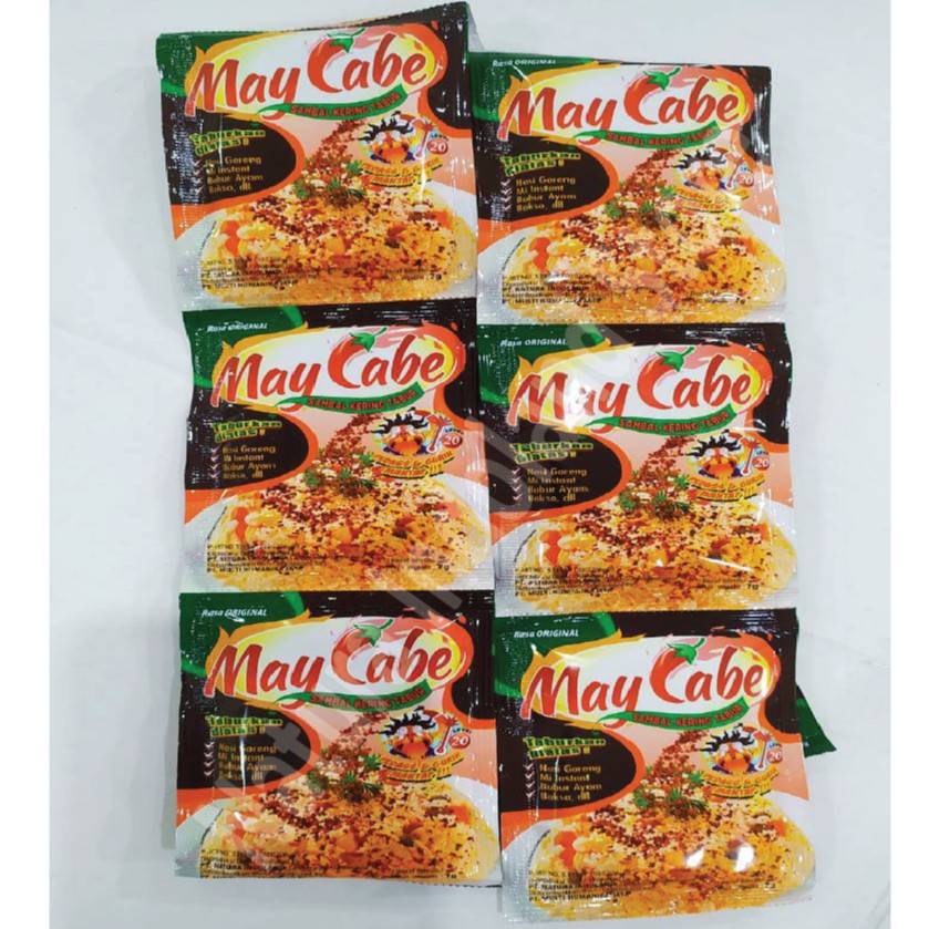 

MAY CABE Sambal Tabur 7 gr : Lvl 20 ( 1 Renceng Isi 12 pcs )