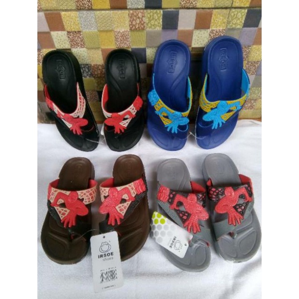 SANDAL ANAK LAKI-LAKI KARAKTER SPIDERMAN UKURAN 24-35