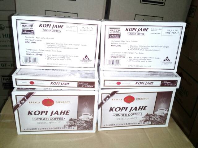 Kopi Jahe Kepala Djenggot isi 6 sacht