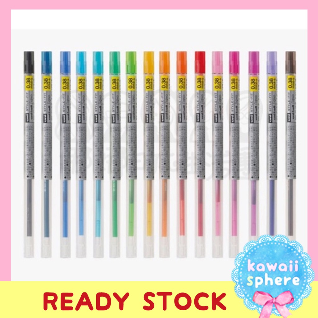

Refill Pulpen Uni Style Fit | Gel Ink 0.5 / 0.38 / 0.28 mm | Refill Pen Style-Fit