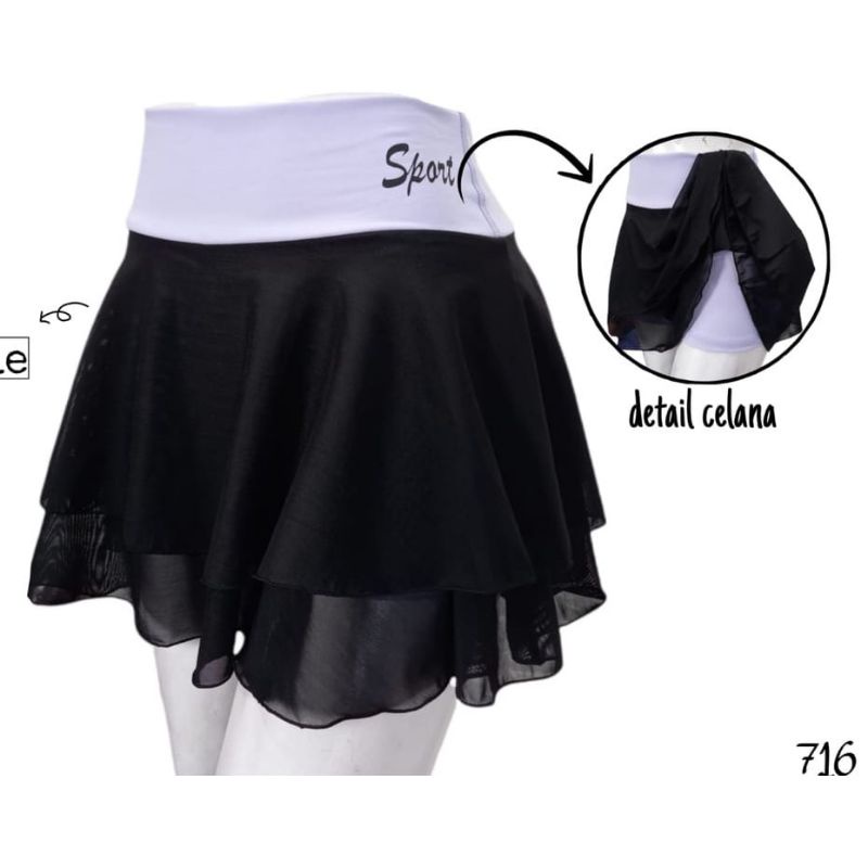 ROK TENNIS WANITA SPORT MINI SKIRT/ROK MINI KOREA/ROK KEKINIAN/ROK MINI SPORT/ROK