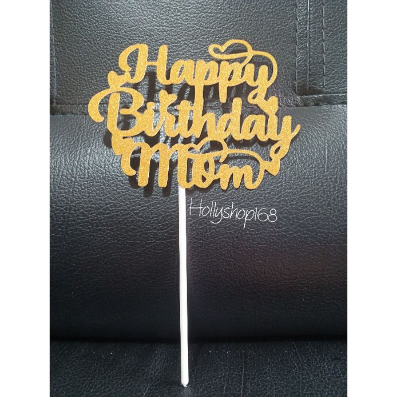 Cake Topper /toper kue ulang tahun/ hiasan kue