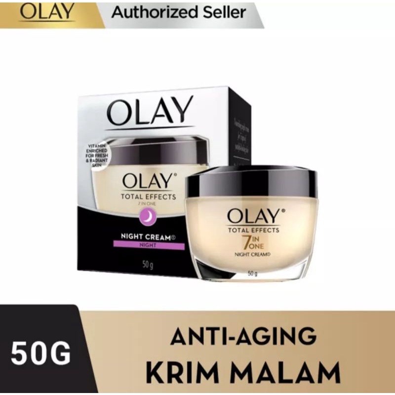 Olay Total Effects 7 in One Anti Aging Night Cream 50g