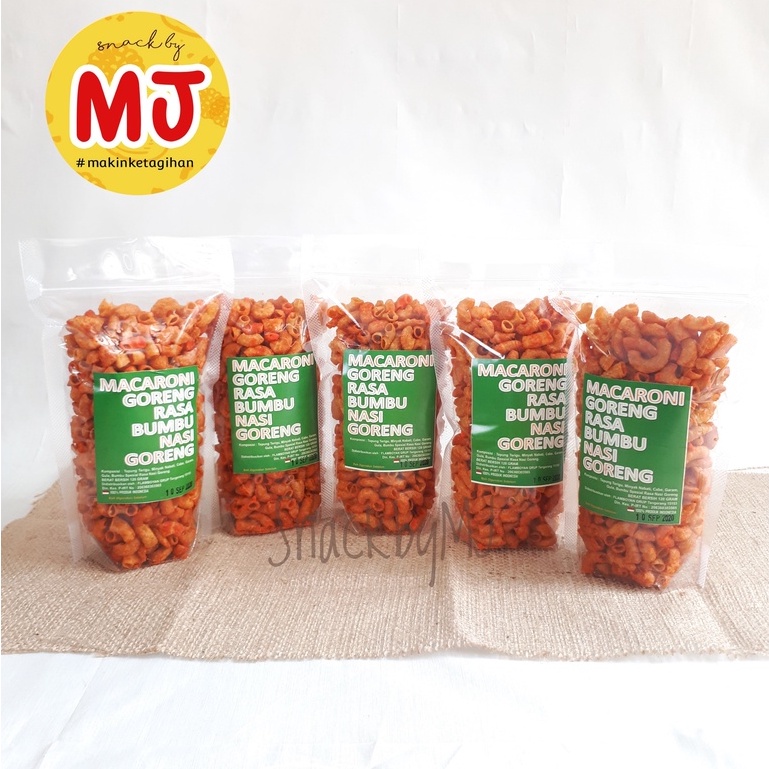 

Makaroni Goreng Pedas Balado Rasa Bumbu Nasi Goreng / Cemilan Pedas / Snack Pedas / Makanan Ringan