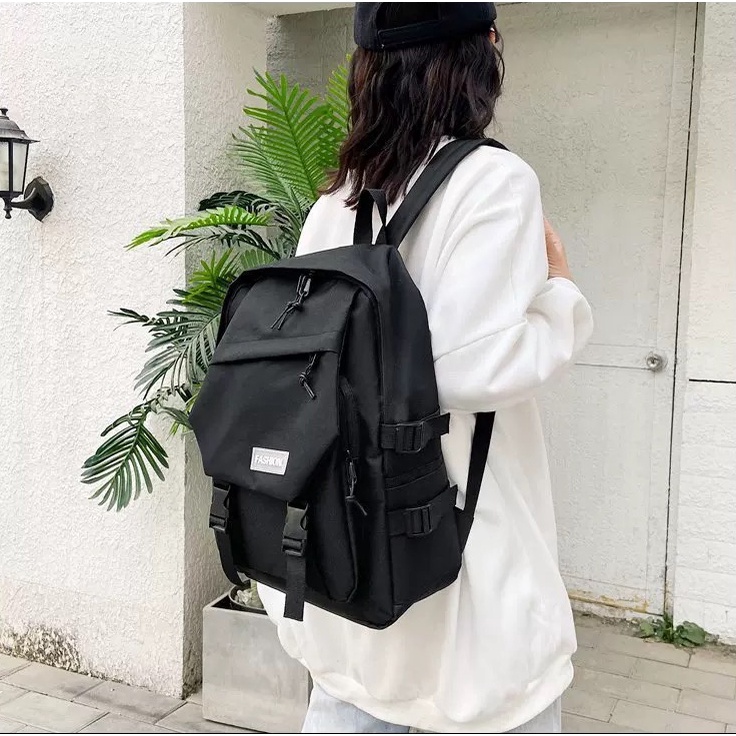 Tas Backpack Import - Tas Ransel Wanita - Tas Wanita Terbaru - Backpack Korea Import - Ransel Korea Wanita Model Terbaru - Ransel Sekolah - BK14