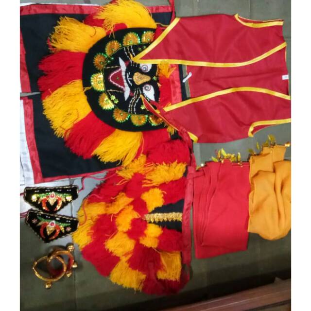 Seragam ganong anak / baju ganong / baju barong / baju reog / baju ganongan