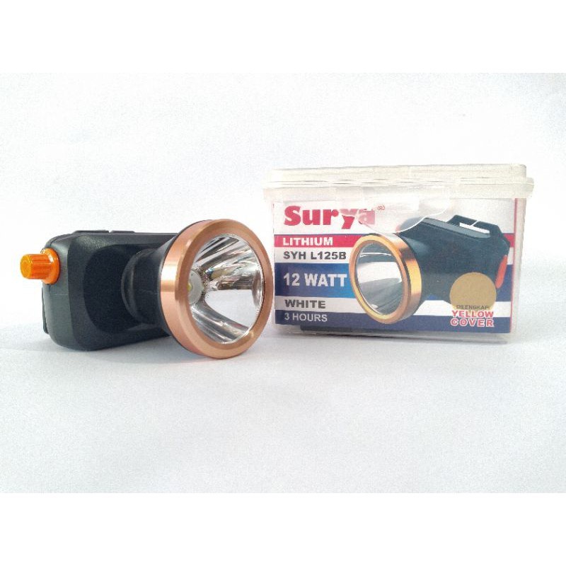 SURYA Senter Kepala SYH L125B - Head Lamp 12 watt