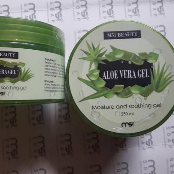 ✦ ALOEVERA GEL MSI / SOOTHING GEL ALOEVERA ☛
