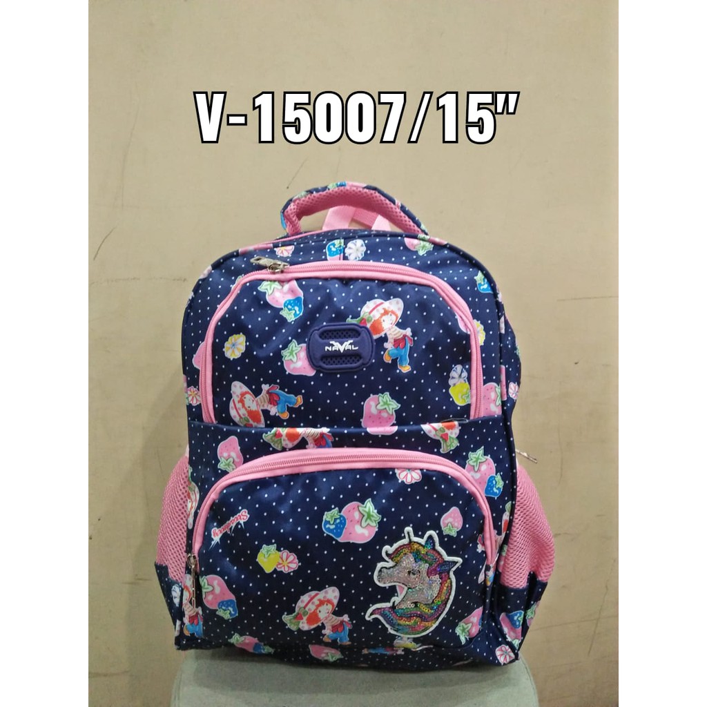 Tas Ransel Naval Anak Lucu beragam karakter/Backpack anak