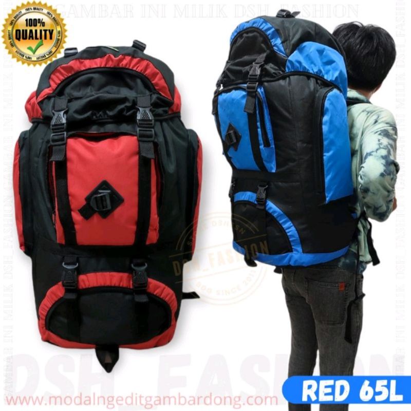 TAS RANSEL GUNUNG MURAH BESAR 70 LITER/65 LITER Tas Gunung,Tas Mudik,Tas Traveling , Tas Kemping , Tas besar