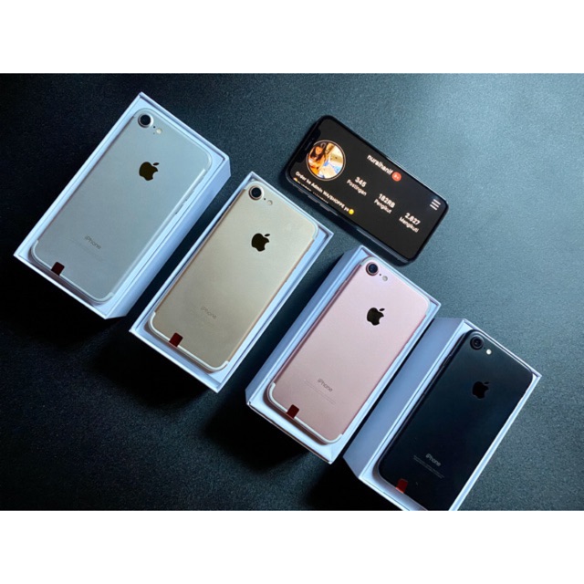 iPhone 7 32Gb Rosegold/Mate/Silver second/gold | Shopee