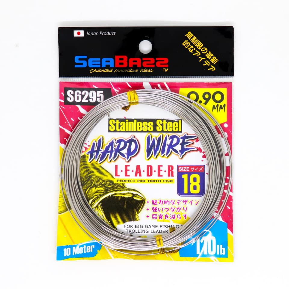 SEABAZZ STAINLESS STEEL HARD WIRE LEADER S6295