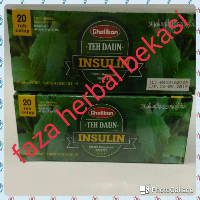 Teh Daun Insulin