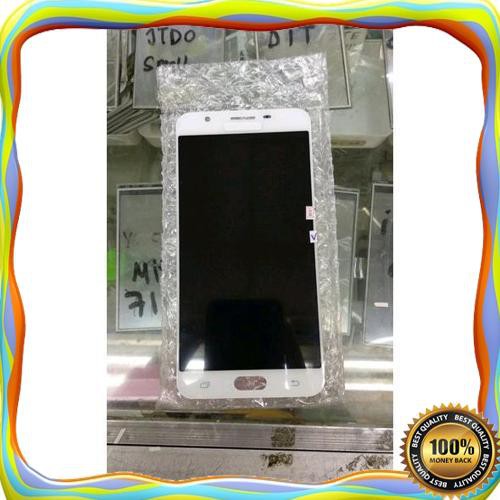 Docking Hp Lcd Samsung J7 Prime G610F Putih Hitam Fullset Ori