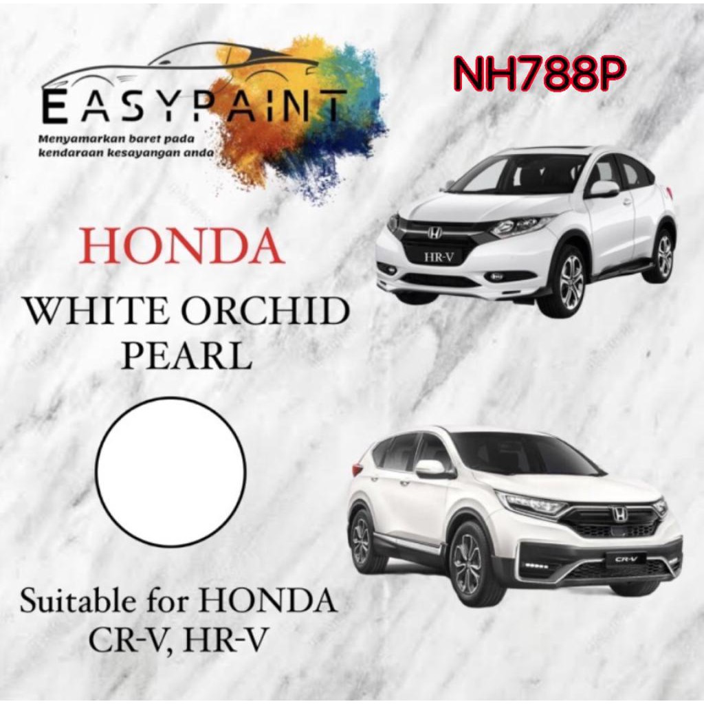 Cat Oles Penghilang Baret Mobil White Orchid Pearl NH788P - Honda CRV, HRV