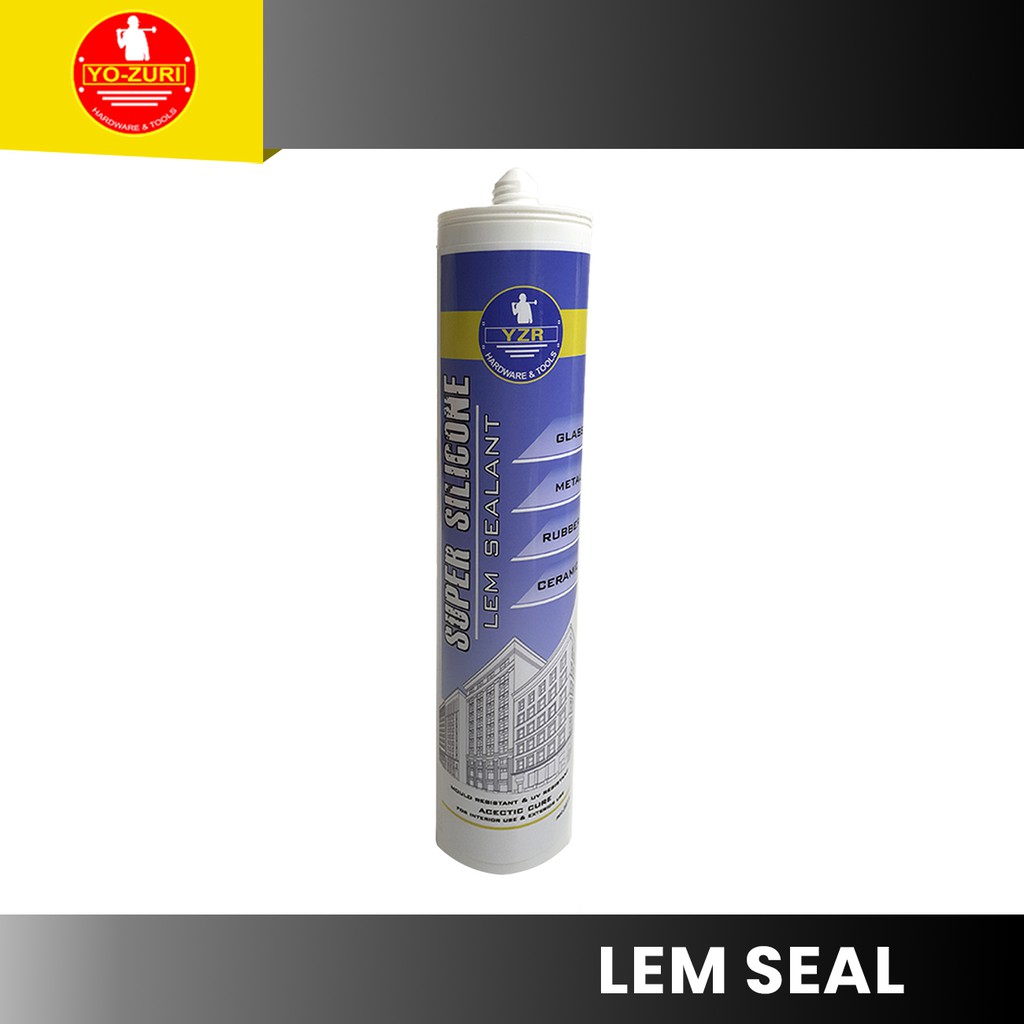 

Lem Sealant Clear/White/Grey/Black 280 Ml