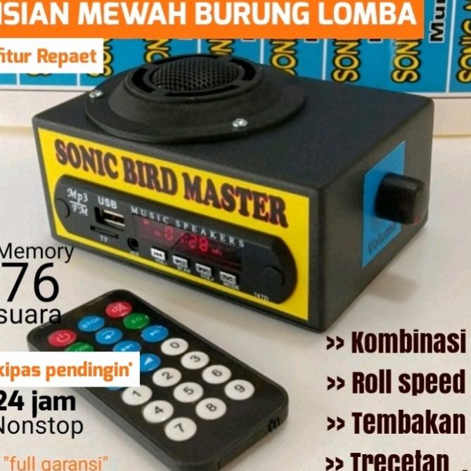 Sonic bird master masteran burung