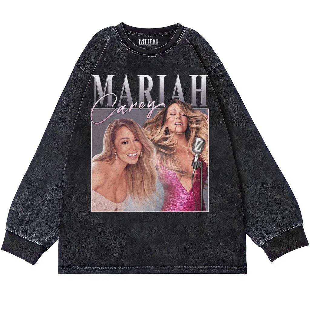 KAOS OVERSIZE | KAOS OVERSIZE LONGSLEEVE | T-SHIRT OVERSIZE | KAOS WASHED | KAOS MARIAH CAREY HOMAGE
