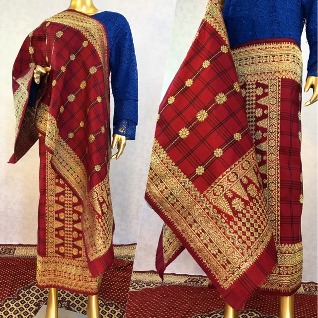 SONGKET TENUN MOTIF RUMPAK - SONGKET ILHAM PALEMBANG