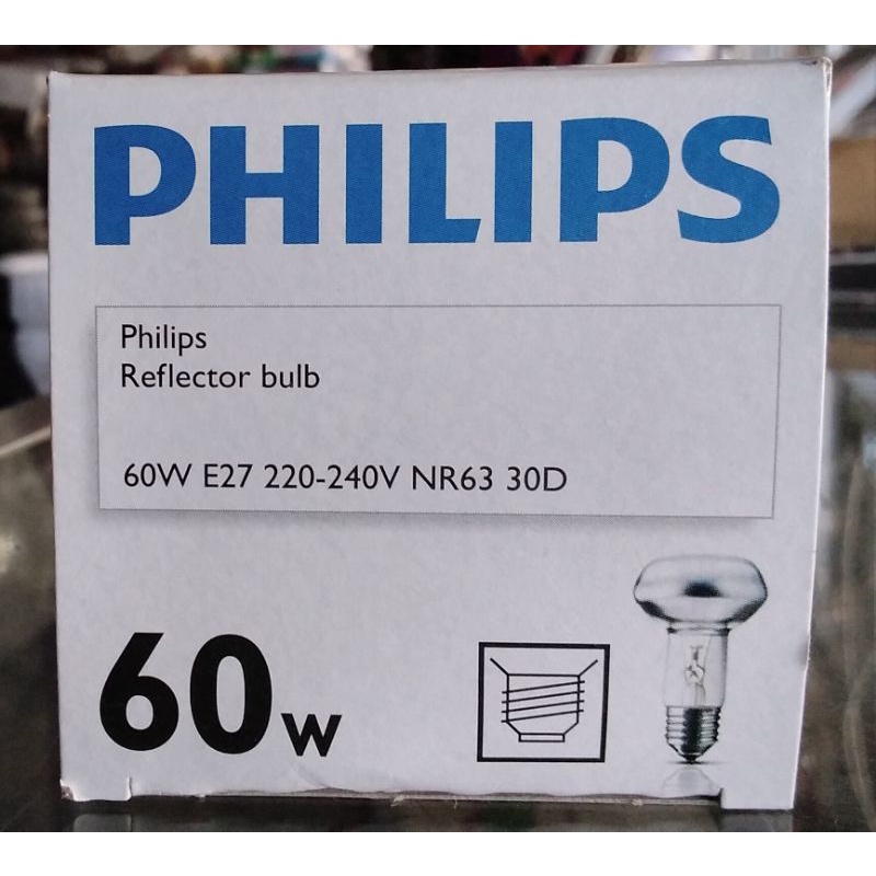 Philips Spot (Reflektor Bulb) 25 Watt, 40 Watt, 60 Watt