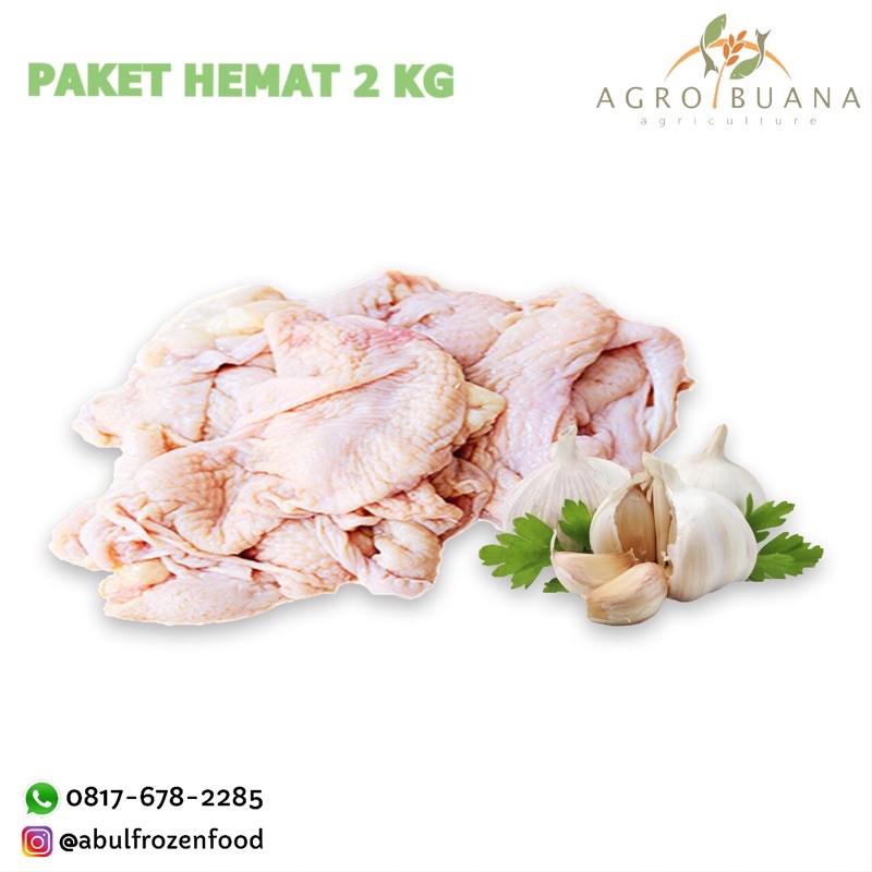 

PAKET HEMAT 2 Kg Kulit Ayam | Chicken Skin