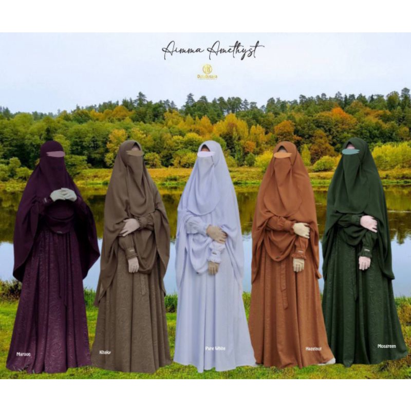 SET SYAR'I AIMMA AMETHYST BY. DUTA BUSANA