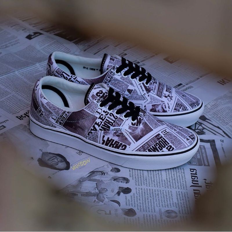 Harry Potter x Vans Era Comfycush "Newspaper"