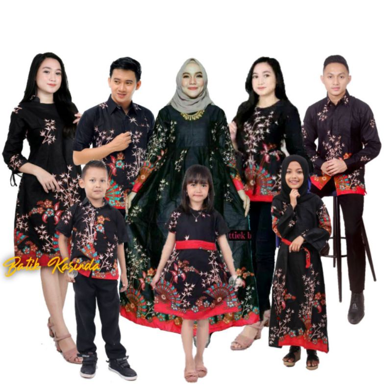 COUPLE COPEL BATIK SET KELUARGA SERAGAM BAJU KELUARGA BATIK MODERN AHY (Q735)