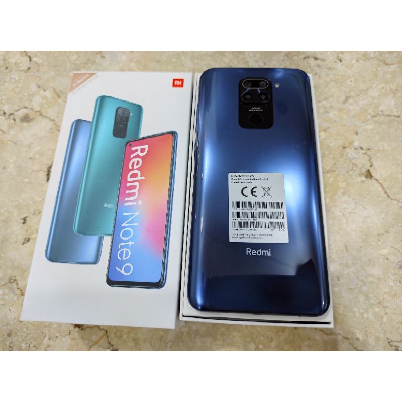Xiaomi Redmi note 9 4/64Gb second like new (Grade A) fullset acc ori