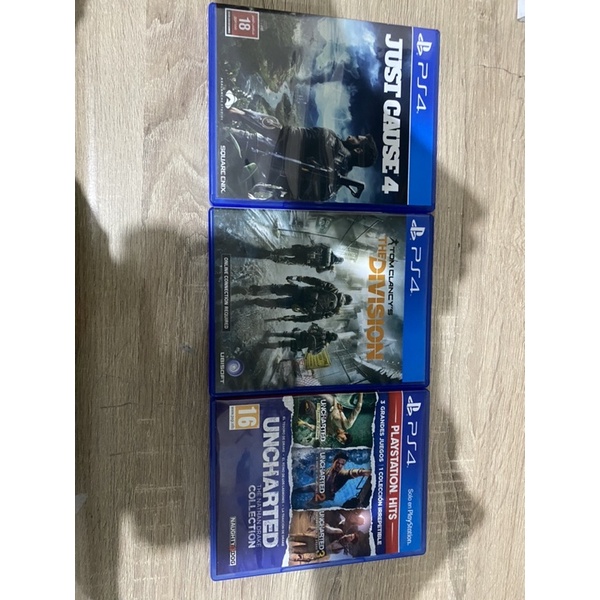 borongan 3 game ps 4 second (super duper mulus no baret)
