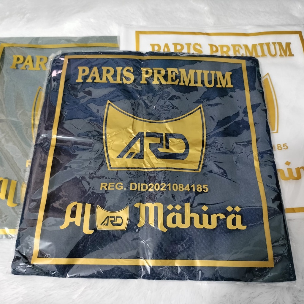 Hijab Segi Empat Paris Premium Polos Original | Jilbab Segi Empat Paris Premium Jahit Tepi Anti Letoy | 100% Al Mahira