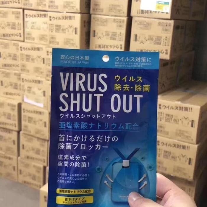 VIRUS SHUT OUT JAPAN PRODUCT KALUNG ANTI VIRUS