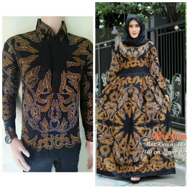 GROSIR BATIK COUPLE GAMIS