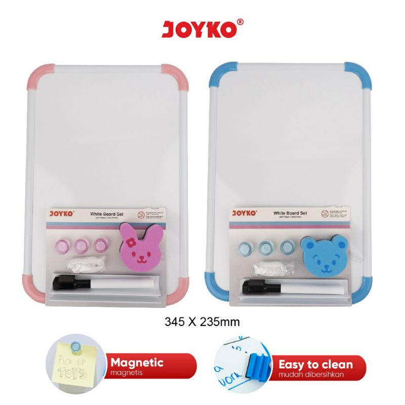 

JOYKO WBS160CO MAGNETIC WHITEBOARD SET PAPAN TULIS MAGNET
