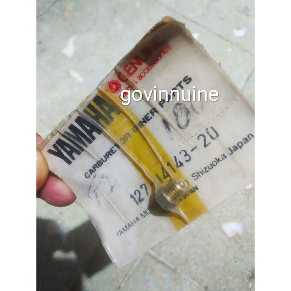 mainjet main jet karburator karbu fiz f1z fizr f1zr force1 ukuran 100 ori japan