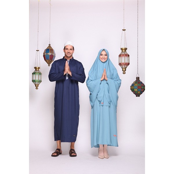 NIBRAS GAMIS NS 50 SYARI POLOS PLUS CADAR BUSUI FRIENDLY  MODERN FASHION MUSLIMAH BALOTELLI JUMBO