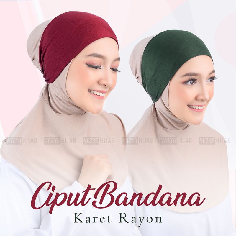 Ciput Bandana Karet Rayon