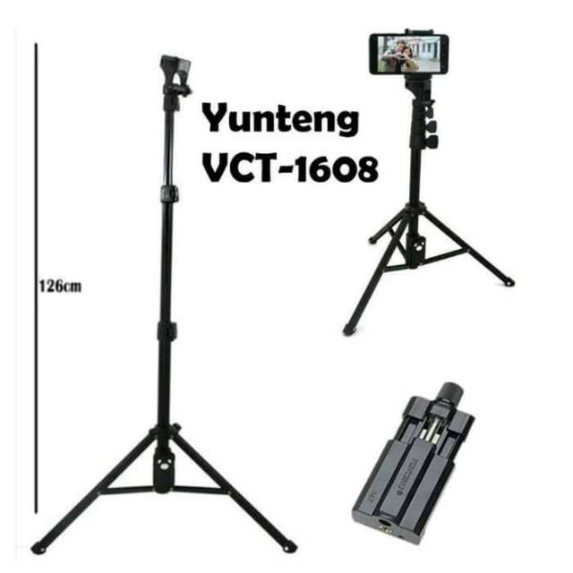 Tripod Wireless bluetooth Yunteng VCT-1608 ORIGINAL
