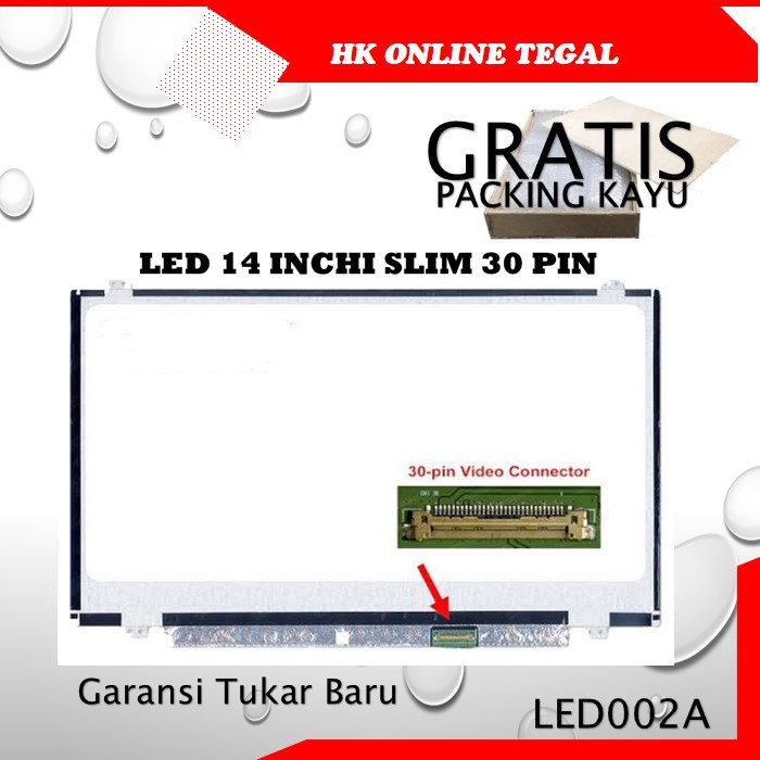 Layar LED LCD Laptop HP 14s-CF0110TU