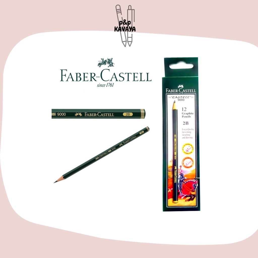 

Pensil Faber Castell 2B Original per 1 pcs