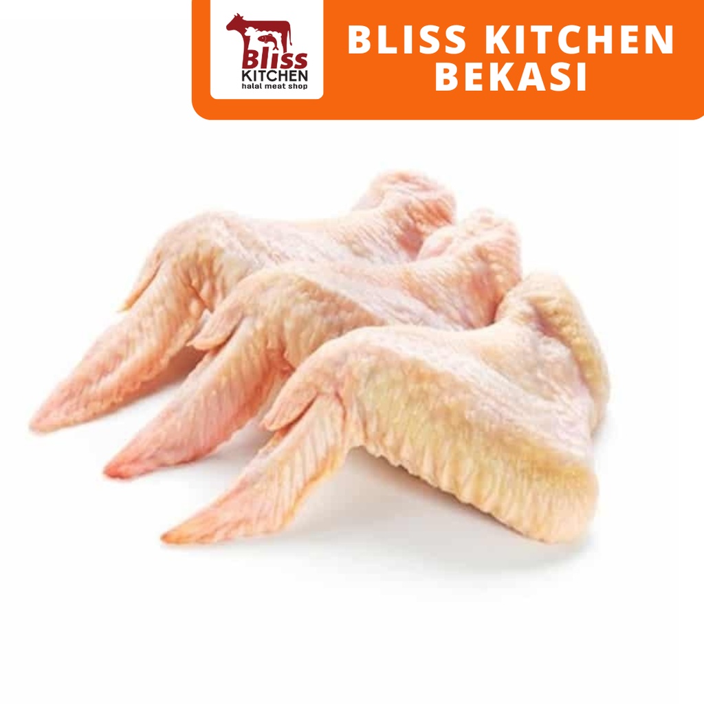 

Sayap Ayam Broiler / Chicken Wings isi 5-7pcs 500gr