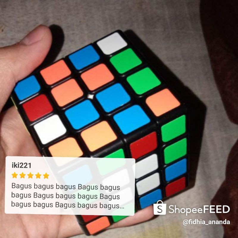 RUBIK 4X4 / RUBIK / RUBIK YONGJUN 4X4 / MAINAN RUBIK / RUBIK MAINAN ASAH OTAK/ RUBIK / RUBIC 4X4