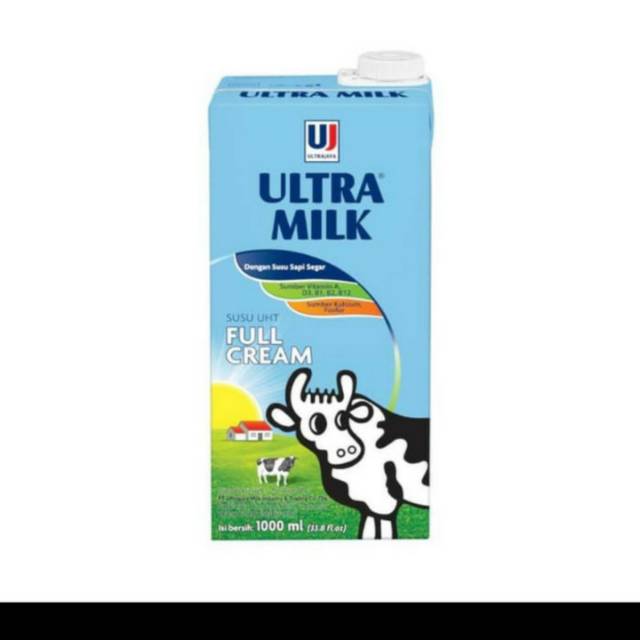 

SUSU ULTRA MILK FULL CREAM 1000 ML
