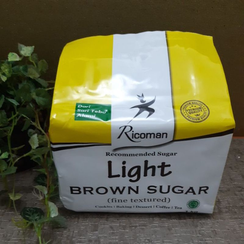 

Ricoman Light Brown Sugar 1kg